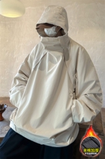 防风防水！棉衣男冬季防水冲锋衣男连帽棉服棉袄外套XH22JM-P100，男装棉衣，电商B367