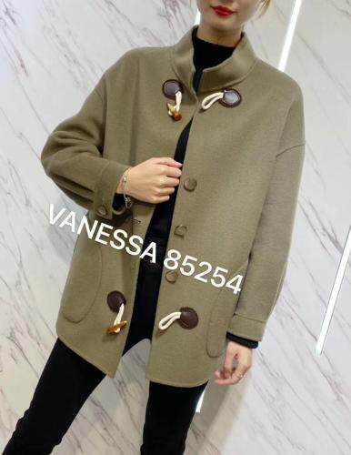100%全手工羊毛大衣，定制款，女装，VANESSA
