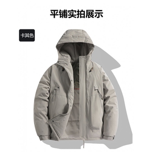 高品质男装石墨烯冲锋衣棉服工装外套情侣冬款新款保暖棉衣男款,最撩人的穿衣搭配图片