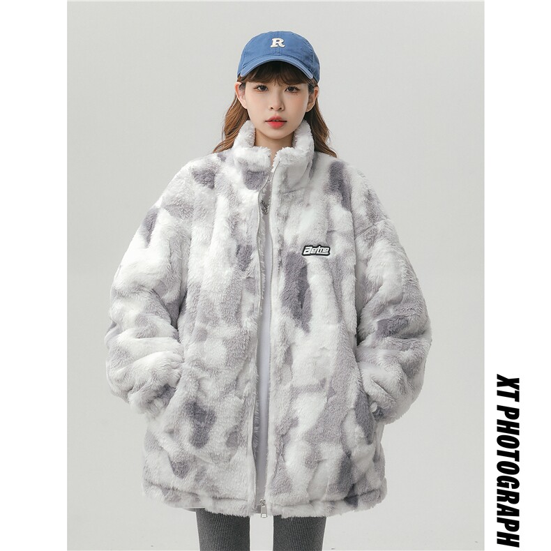 中性2025秋冬羊羔毛新款夹棉冬季加厚棉衣外套M6048-P148,男装棉衣,电商A132（原电商B245）