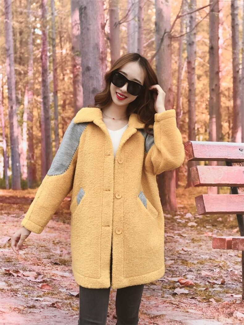 冬装新款黄金貂，水貂绒，毛呢外套外套！，女装毛呢外套，MUZONG