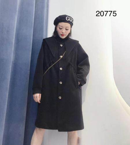 【现货】羊驼绒抽绳设计大衣，女装，億亿铭品