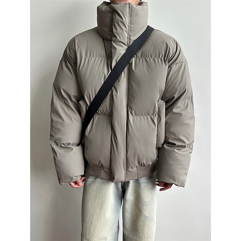 棉服防水防污立领纯色短款百搭棉衣男女5D3063-TP70不,男装棉衣,电商A102