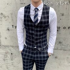 夏季男西服套装西装上衣70马甲30裤子45货号X42，男装西服，星座1012