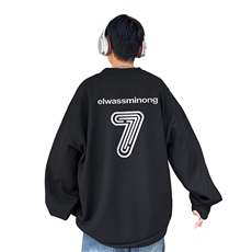华夫格！华夫格上衣男圆领华夫格卫衣男大码长袖t恤男HY202-特P23，男装T恤，电商B367