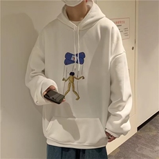 秋季卫衣男连帽潮牌ins港风设计感上衣情侣宽松潮流外套W5054-P26，男装卫衣，星座512-2