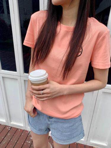 夏季新款彩色T恤，女装T恤，9·9九尚逸品