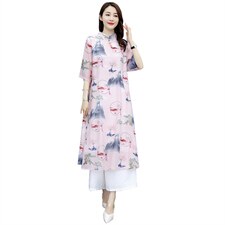 2021夏季新款简约优雅时尚气质显瘦舒适两件套连衣裙，女装套装/套裙，香香