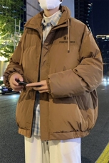 港风夜景标50白鸭绒立领保暖羽绒服YR82117P195控258，男装羽绒服，电商A247