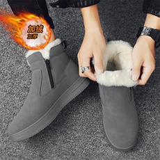 X4714-95高帮加绒棉鞋运动板鞋韩版潮流男鞋百搭休闲潮鞋，男鞋靴子，星座1407-3