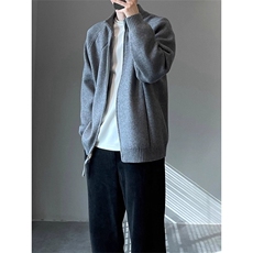 男毛衣潮流开衫外套男针织衫拉链休闲外套MY122-P64，男装针织衫/毛衣，星座208-5