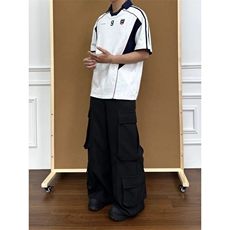 重磅复合拼接短袖ZX0240-P40，男装T恤，星座313A(原308A-2)