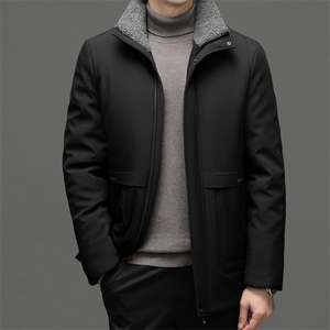 QLMMF238秋冬新款2022年男士休闲服加厚保暖休闲夹克外套P100图片