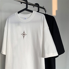 得物直播品质220克纯棉精梳xz605-dcm257-特批20控38，男装T恤，星座605(原A050)