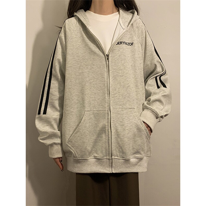 卫衣开衫男女连帽外套春秋新款宽松百搭上衣XZ102B-1W2558P65,女装短外套,星座102B-1