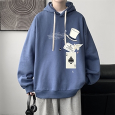 8XL连帽卫衣男大码胖子帽衫大号运动服WY2373-P35，男装卫衣，电商A040