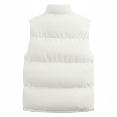 现货5W件冬季三防硬挺boxy短款立领棉衣马夹外套加厚马甲保暖棉服，男装棉衣，电商A486