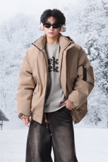 棉服男冬季新款港风宽松连帽棉衣MF9006-P90，男装棉衣，星座214-3