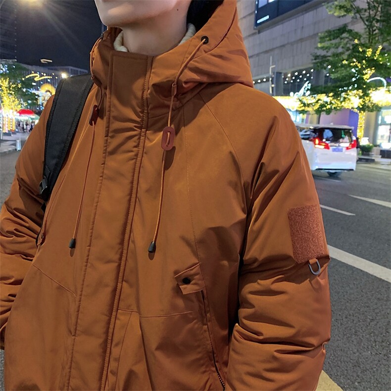 冲锋衣男羽绒棉服冬季轻薄机能风工装外套加厚痞帅棉衣M0785-P120,男装棉衣,星座308B-2