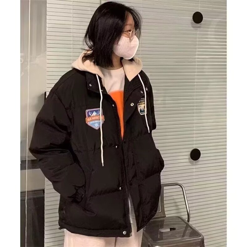 1506-1/M2101/P64冬季加绒加厚面包服棉衣外套男时尚气质原宿,男装棉衣,星座1506-1