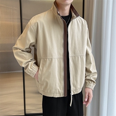 美式复古立领外套男士秋季新款休闲夹克JK02568-P86，男装夹克，星座308B-2