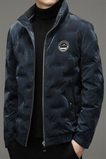 立领短款羽绒服2023冬季中年男款加厚时尚纯色外套XXHW2182-P255，男装羽绒服，电商B212（原钱塘6029）