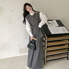 新品春装两件套背心+阔腿裤2c116-2507-p165-k228，女装套装/套裙，2C116