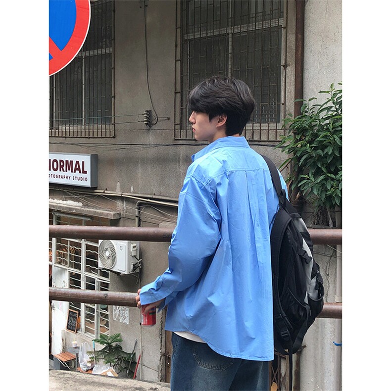 特P50无差价新款秋季时尚潮流长袖衬衫-US2252港风街头,男装衬衫,电商A003