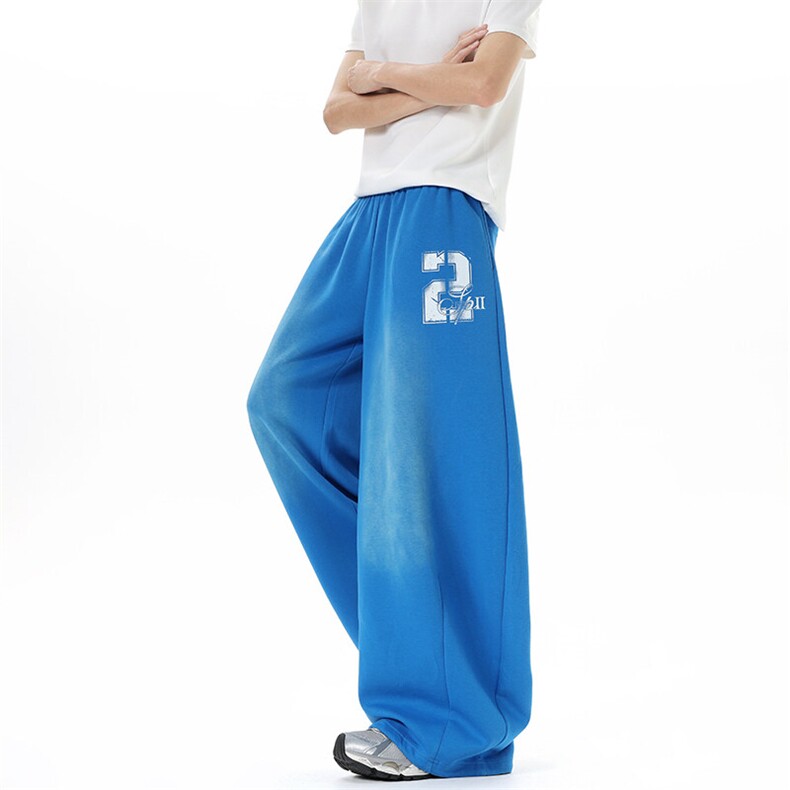 (现货)1218(原611-3)BK3108特价P48美式复古蓝色抽绳卫裤休闲裤,男装休闲裤,星座1218（原611-3）
