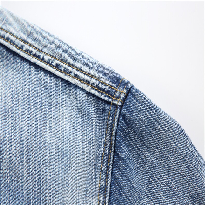 水洗牛仔外套男款春美式痞帅上衣服宽松休闲工装夹克JK1324-P80,男装工装外套,星座1103-3