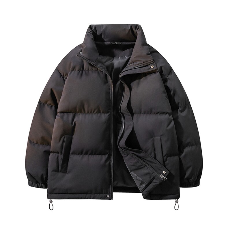 现货高品质美式高街冬季重磅三防加厚羽绒棉衣厚外套面包棉服，男装棉衣，电商A486