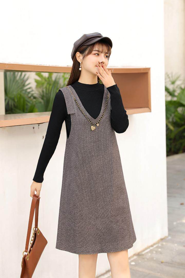 时尚A字裙两件套，其它，湘怡服饰