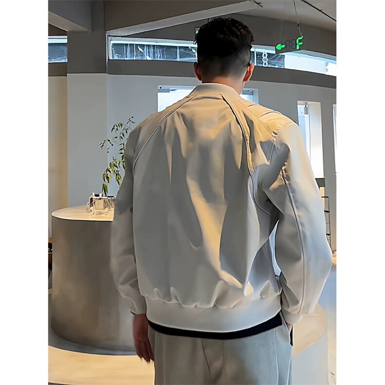 706-1-JK6197-P85特P现货秋季美式短款飞行夹克棒球服外套,男装夹克,星座706-1