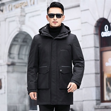 2021常规新款羽绒服男士连帽休闲时尚中青年外套KCN21019-81-P305，男装羽绒服，电商B212（原钱塘6029）