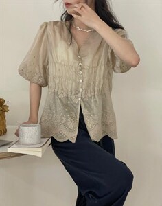 工艺刺绣小衫～图片