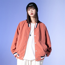 新款上市潮牌情侣春季上衣宽松休闲夹克外套CYJK2126-P45，男装夹克，电商A128