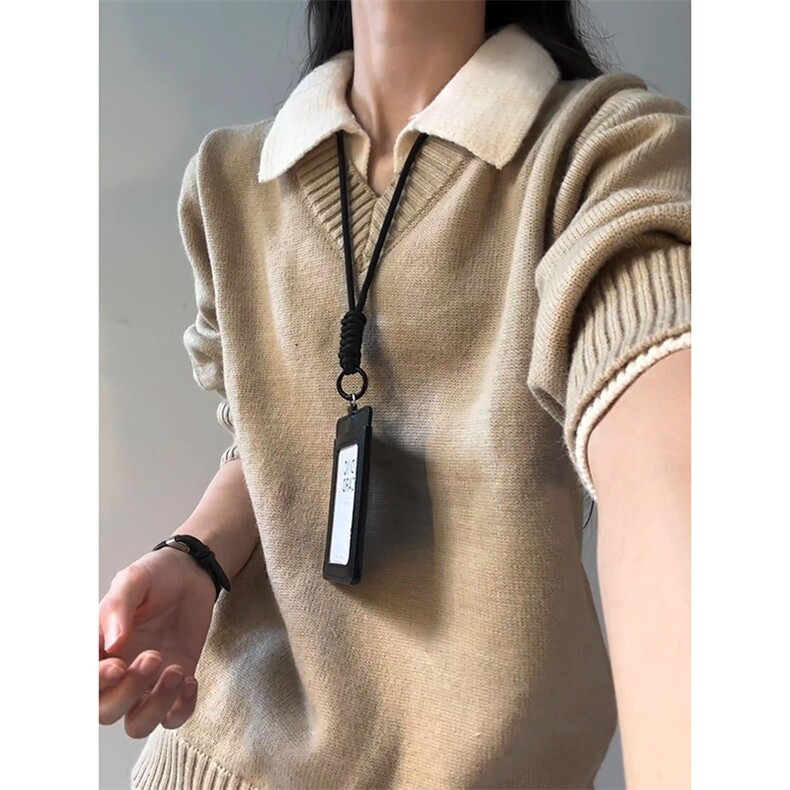 重磅北极绒假两件衬衫领毛衣美式高街复古休闲慵懒纯色翻领针织衫,男装针织衫/毛衣,电商A486-1