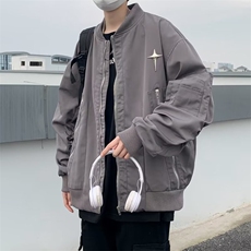 青春流行男春季防水小牛津夹克文艺潮外套J267P65，男装夹克，星座1116-2