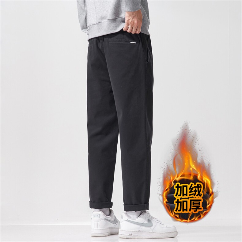 特批男士潮牌直筒宽松工装2025新款秋冬休闲长裤J822-P48/加绒P55,男装工装外套,星座509
