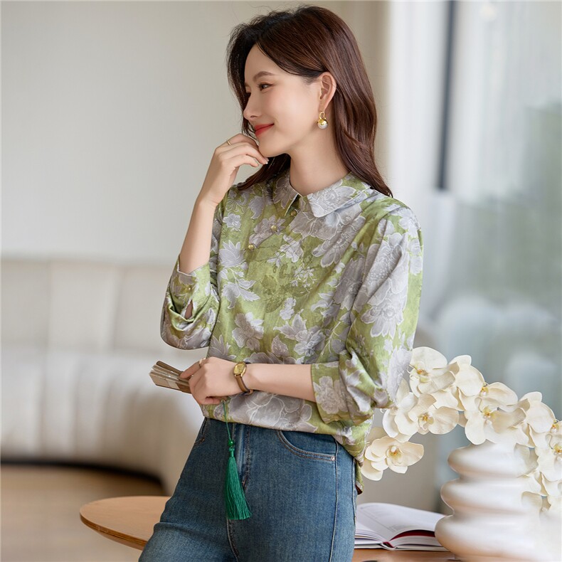 现货民族风上衣女，女装蕾丝衫/雪纺衫，韩派