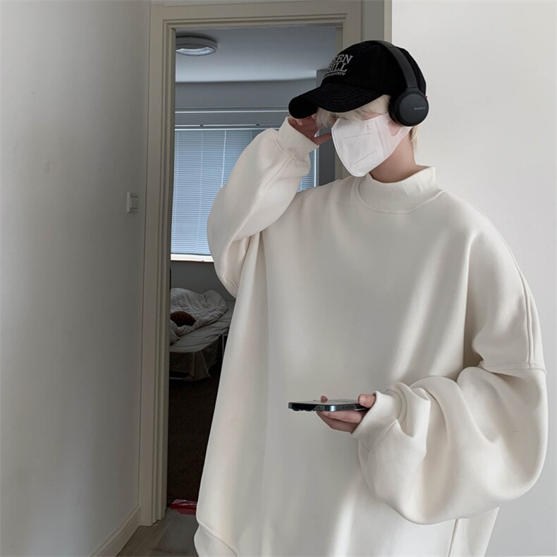 男装加绒加厚打底衫基础款高领卫衣XZ514-2-W222-P38,男装T恤,星座514-2(原B239)
