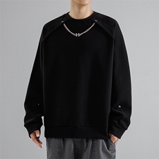 秋冬卫衣男潮流圆领卫衣时尚休闲卫衣WY736-P35，男装卫衣，星座210-1