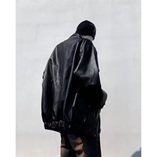 休闲运动秋季情侣机车服宽松上衣冲锋衣夹克个性男皮衣外套PW159，男装夹克，星座1116A-1（原606A）