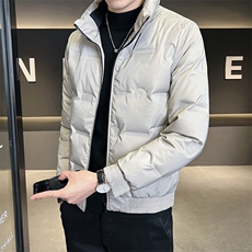 2022男士连帽加厚保暖羽绒服中年冬季新款时尚休闲爸爸装外套，男装羽绒服，电商B212（原钱塘6029）