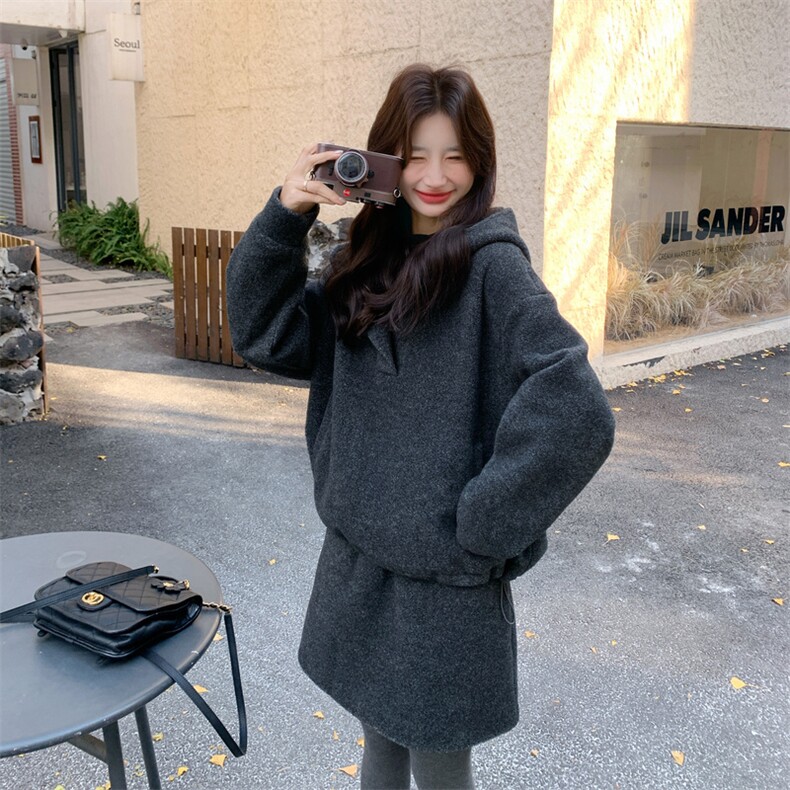 新品现货毛呢两件套套裙2C271-9580-P165K278,女装套装/套裙,2C271