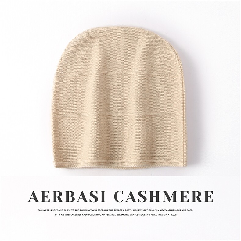 时尚保暖羊绒针织帽舒适百搭秋冬必备单品，帽子，蒙娇羊绒