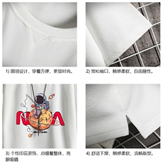 春夏季七分袖t恤男大码五分袖男短袖中袖网格挂拍Q11287-P30，男装T恤，电商A040A