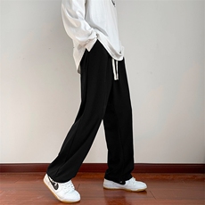 港风抖音品质大码休闲裤长裤直筒裤A014-DY2176-P55控78，男装休闲裤，电商A014