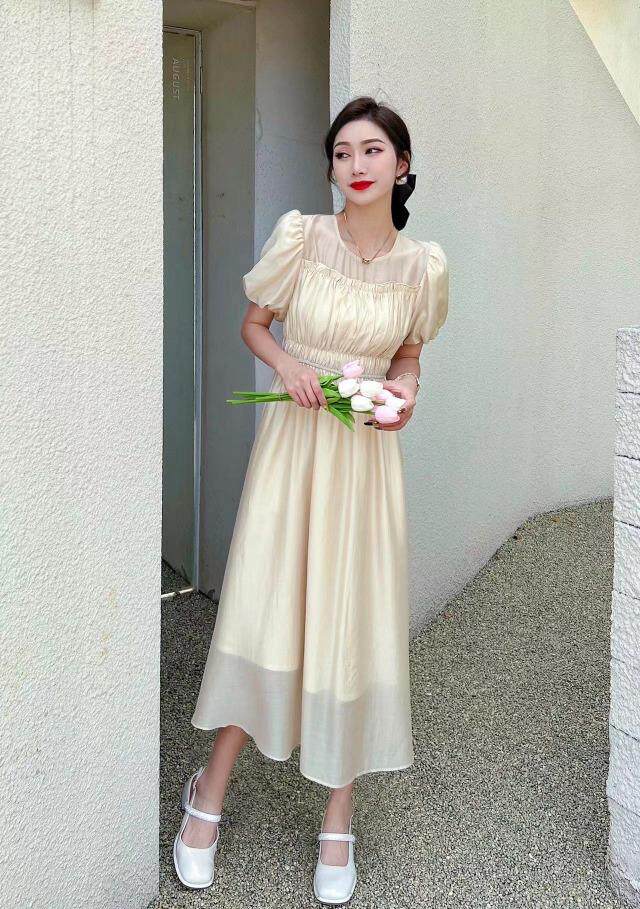 [现货]夏季连衣裙，三色、三个尺码，女装连衣裙，依柏璐(1F)