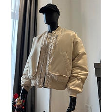 复古棒球服棉衣男冬季短款棉服工装飞行服夹克XZ514-2-MY005-P118，男装夹克，星座514-2(原B239)